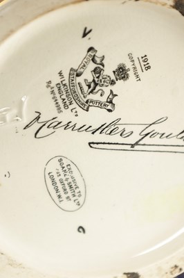 Lot 78 - A SET OF TEN WILKINSON CHARACTER JUGS, DESIGNED BY SIR FRANCIS CARRUTHERS GOULD