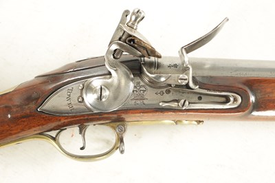 Lot 584 - A GEORGE III 42” BROWN BESS FLINTLOCK MUSKET BY TOWER
