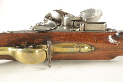 Lot 584 - A GEORGE III 42” BROWN BESS FLINTLOCK MUSKET BY TOWER