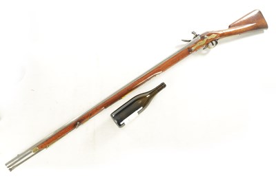 Lot 584 - A GEORGE III 42” BROWN BESS FLINTLOCK MUSKET BY TOWER