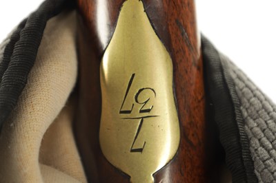 Lot 584 - A GEORGE III 42” BROWN BESS FLINTLOCK MUSKET BY TOWER