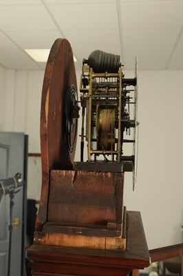 Lot 1060 - G. & T. HAMMOND, MANCHESTER. A REGENCY QUARTER CHIMING DOMESTIC REGULATOR LONGCASE CLOCK