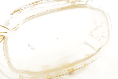 Lot 17 - A 19TH CENTURY FRENCH BACCARAT TYPE FLOWER BOWL