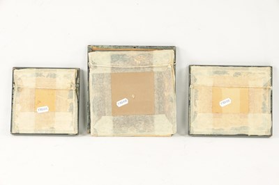 Lot 68 - A SET OF THREE FINE 19TH CENTURY LIMOGES ENAMEL PANELS