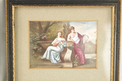 Lot 68 - A SET OF THREE FINE 19TH CENTURY LIMOGES ENAMEL PANELS