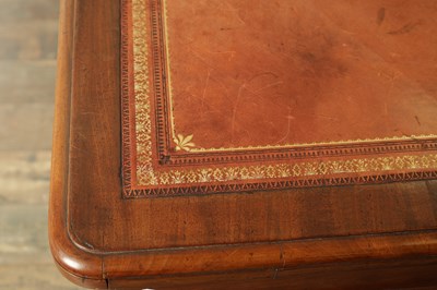 Lot 1255 - A GOOD 19TH CENTURY MAHOGANY PARTNERS DESK OF SMALL SIZE
