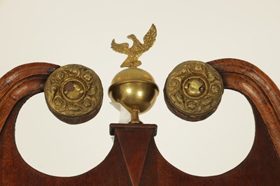 Lot 1091 - BUCHANAN, BOSTON AN GEORGE III OAK AND MAHOGANY EIGHT DAY LINCOLNSHIRE LONGCASE CLOCK