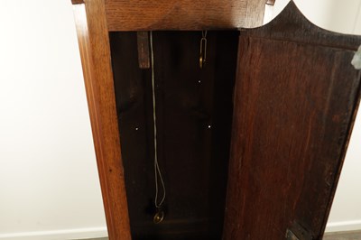 Lot 1091 - BUCHANAN, BOSTON AN GEORGE III OAK AND MAHOGANY EIGHT DAY LINCOLNSHIRE LONGCASE CLOCK