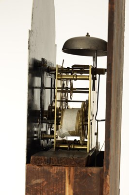 Lot 1091 - BUCHANAN, BOSTON AN GEORGE III OAK AND MAHOGANY EIGHT DAY LINCOLNSHIRE LONGCASE CLOCK