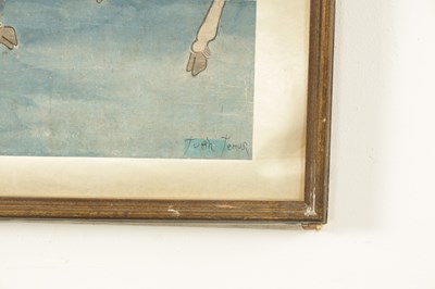 Lot 92 - A 19TH CENTURY CHINESE GOUACHE ON PAPER