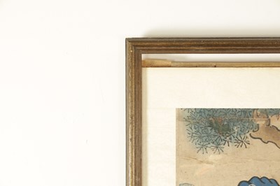 Lot 92 - A 19TH CENTURY CHINESE GOUACHE ON PAPER