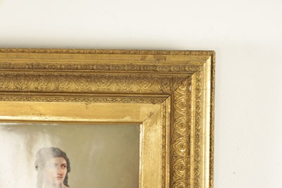 Lot 42 - A LATE 19TH CENTURY PAINTED PORCELAIN PLAQUE AFTER AUGUST REEDEL