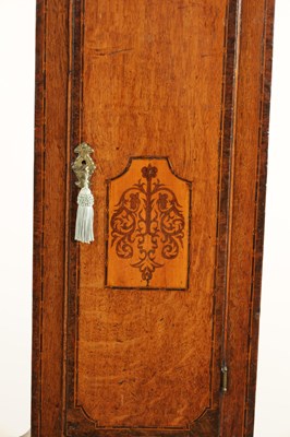 Lot 1033 - JAMES SOMERUEL. A GEORGE III EIGHT DAY LONGCASE CLOCK