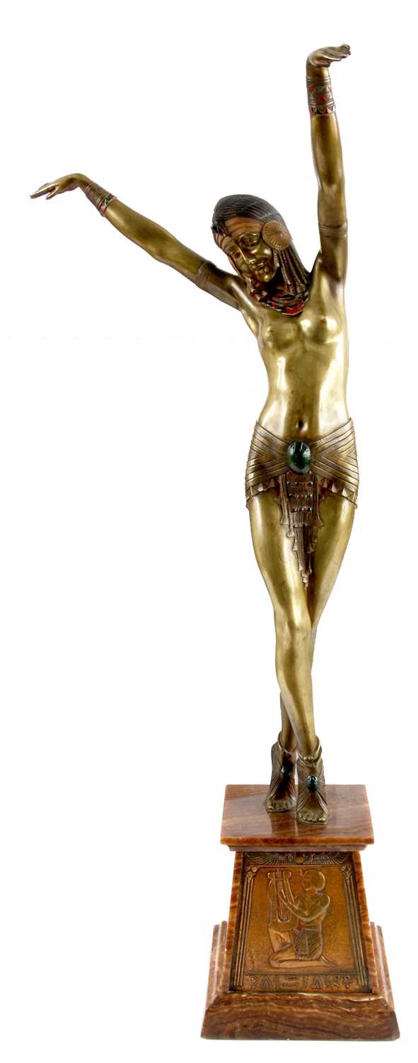 Lot 427 - DEMETRE H. CHIPARUS (1886-1947) “EGYPTIAN...