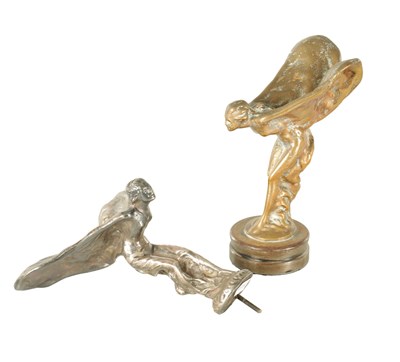 Lot 583 - TWO SPIRIT OF ECSTASY CAR MASCOTS