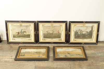 Lot 874 - A SET OF THREE LATE 18TH CENTURY JAMES SEYMOUR SPORTING PRINTS