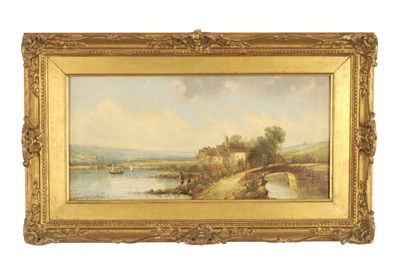 Lot 1265 - ALFRED HENRY VICKER (1834-1919) OIL ON CANVAS