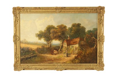 Lot 1177 - ATT. GEORGE TURNER (1841-1910). OIL ON CANVAS