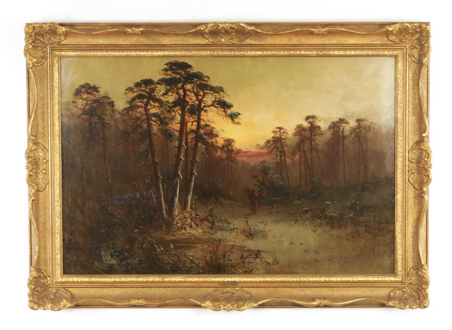Lot 1059 - FRANK HIDER 1861-1933. OIL ON CANVAS