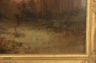 Lot 1059 - FRANK HIDER 1861-1933. OIL ON CANVAS