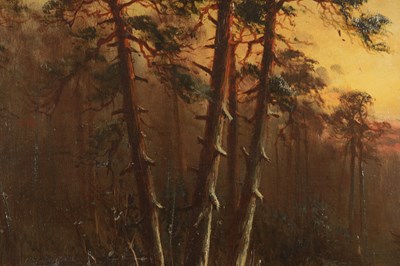 Lot 1059 - FRANK HIDER 1861-1933. OIL ON CANVAS