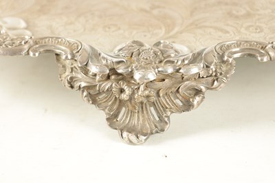 Lot 439 - A LARGE 19TH CENTURY OLD SHEFFIELD SIVER-PLATED TRAY