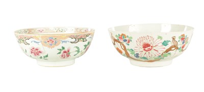 Lot 144 - TWO 18TH CENTURY CHINESE PORCELAIN BOWLS