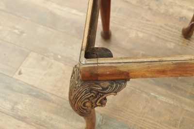 Lot 1251 - A GOOD PAIR OF GEORGE III MAHOGANY CHIPPENDALE DESIGN SIDE CHAIRS