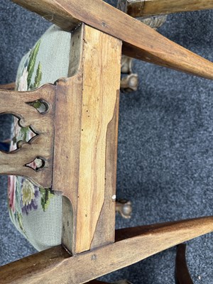 Lot 1251 - A GOOD PAIR OF GEORGE III MAHOGANY CHIPPENDALE DESIGN SIDE CHAIRS