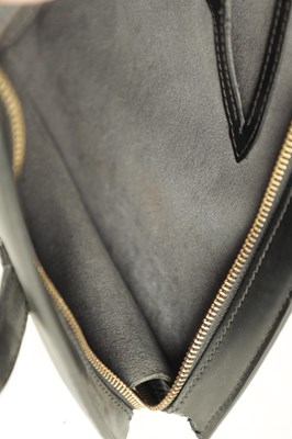 Lot 618 - A GENUINE LOUIS VUITTON SAINT JACQUES BLACK LEATHER BAG