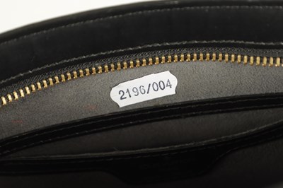 Lot 618 - A GENUINE LOUIS VUITTON SAINT JACQUES BLACK LEATHER BAG