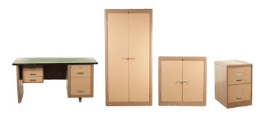 Lot 1244 - A COLLECTION OF 1960’S VINTAGE METAL OFFICE FURNITURE