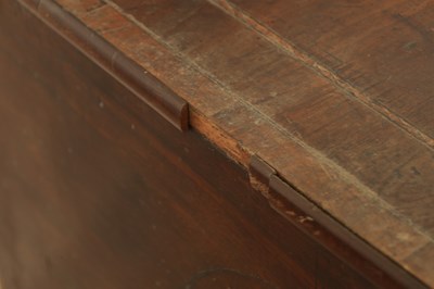 Lot 1189 - A GEORGE III INLAID MAHOGANY COMMODE