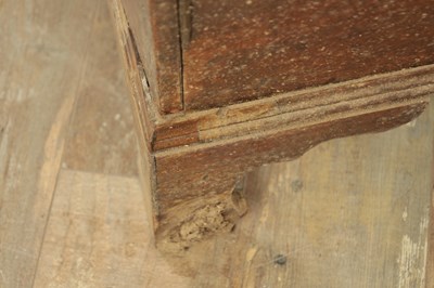 Lot 1189 - A GEORGE III INLAID MAHOGANY COMMODE