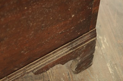 Lot 1189 - A GEORGE III INLAID MAHOGANY COMMODE