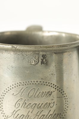 Lot 963 - AN ARTS AND CRAFTS PEWTER EWER