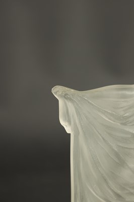 Lot 36 - AN R LALIQUE FRANCE CLEAR AND FROSTED GLASS ‘THAIS’ STATUETTE
