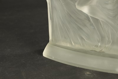Lot 36 - AN R LALIQUE FRANCE CLEAR AND FROSTED GLASS ‘THAIS’ STATUETTE