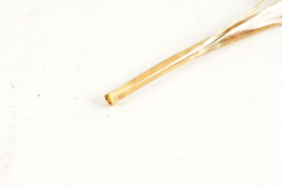 Lot 327 - A GEORGE V SILVER MOUNTED HARE BONE CIGARETTE/CIGAR HOLDER
