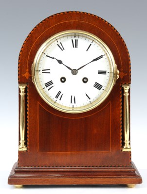 Lot 739 - AN EARLY 20th CENTURY FRENCH MAHOGANY CASED...