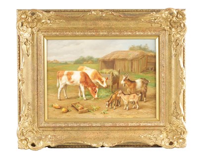 Lot 829 - EDGAR HUNT - OIL ON CANVAS BOARD