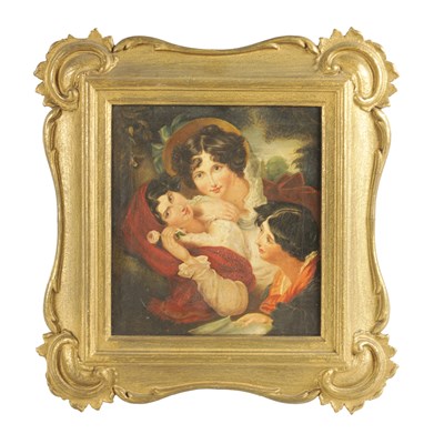 Lot 989 - AN EARLY 19TH CENTURY OIL ON CANVAS