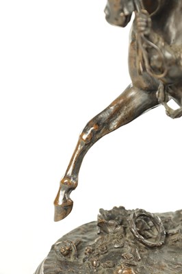 Lot 767 - PIERRE-JULES MENE (1810 - 1879) A FINE 19TH CENTURY ANIMALIER BRONZE SCULPTURE