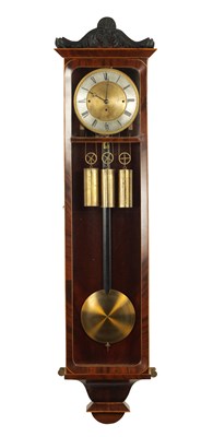 Lot 1118 - AN AUSTRIAN BIEDERMEIER GRAND SONNERIE VIENNA REGULATOR WALL CLOCK