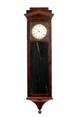 Lot 1059 - A MID 19TH CENTURY RUSSIAN REGULATOR WALL CLOCK