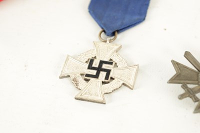 Lot 665 - A COLLECTION OF FIVE WWII GERMAN NAZI WWII MEDALS