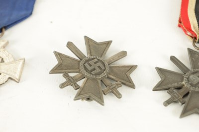 Lot 665 - A COLLECTION OF FIVE WWII GERMAN NAZI WWII MEDALS