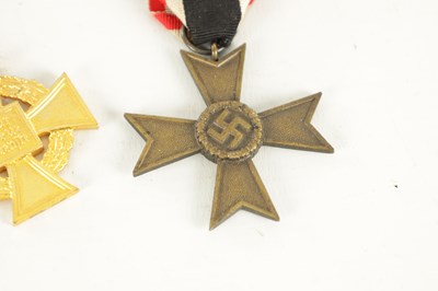 Lot 665 - A COLLECTION OF FIVE WWII GERMAN NAZI WWII MEDALS