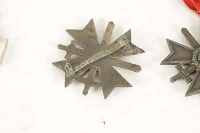 Lot 665 - A COLLECTION OF FIVE WWII GERMAN NAZI WWII MEDALS