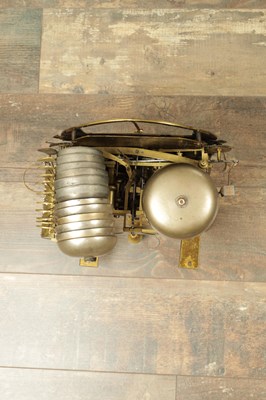 Lot 1164 - THOMAS WAGSTAFFE, LONDON. A RARE GEORGE III MUSICAL AUTOMATION BRACKET CLOCK